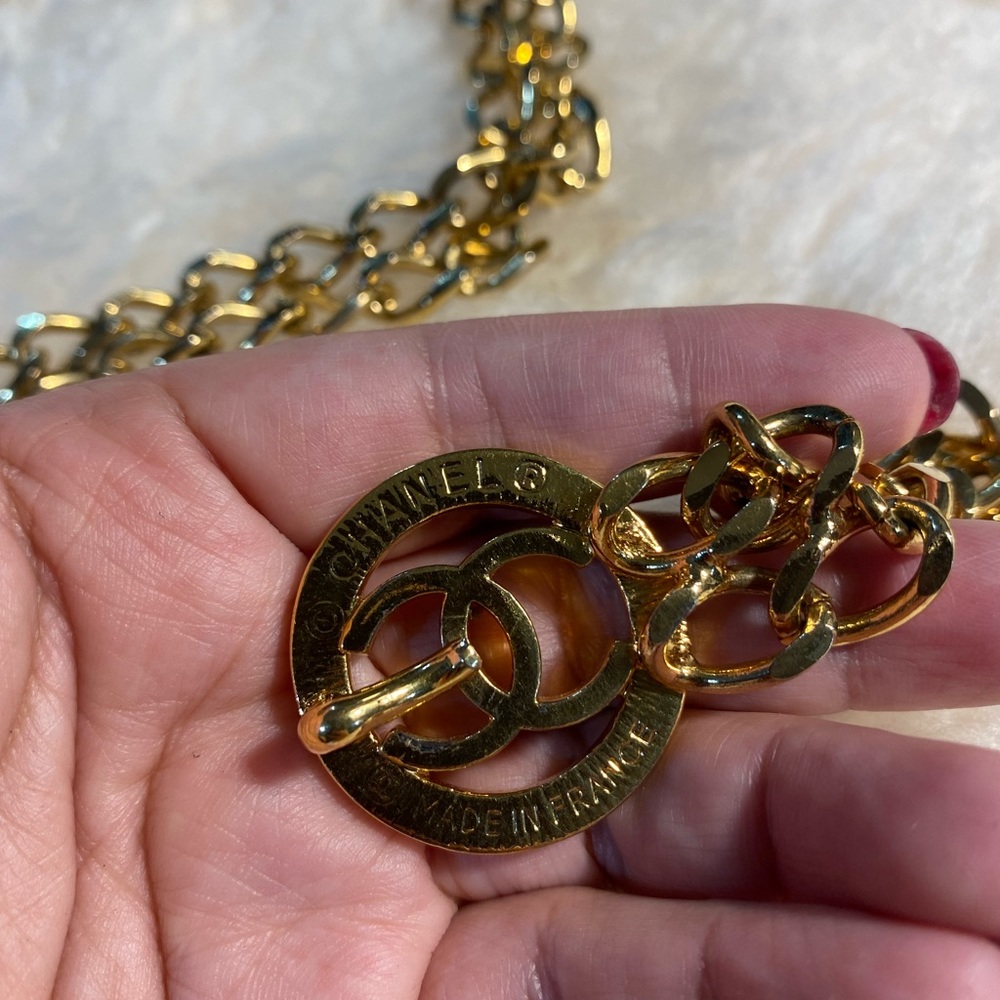 Chanel vintage belt -firm on price